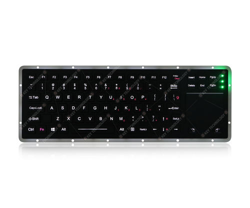 Clavier encastrable - K-TEK-M327TP-FN-BL-IT-ML-DWP - Key Technology China Limited - à touches mécaniques / 88 touches / pour l'industrie du transport