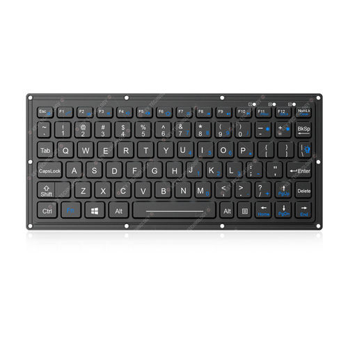 Clavier encastrable - K-TEK-M232-FN-BL-NV-151B - Key Technology China Limited - à touches mécaniques / 78 touches / pour la robotique