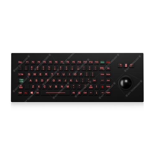 Clavier encastrable - K-TEK-M390-MTB-FN-BL-BT-ML-DWP - Key Technology China Limited - à touches mécaniques / 3 touches de souris / 92 touches