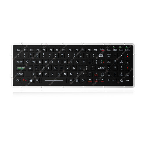 Clavier encastrable - K-TEK-M327KP-FN-BL-IT-NV-151B-DWP - Key Technology China Limited - à touches mécaniques / 101 touches / avec touche Fn