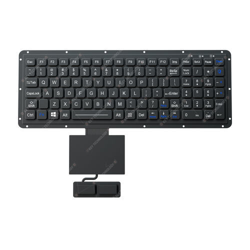 Clavier encastrable - K-TEK-M315KP-FN-BL-FC-KC+TP85-DML+2K - Key Technology China Limited - à touches mécaniques / 2 touches de souris / 102 touches