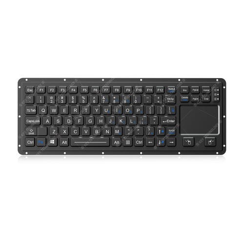Clavier encastrable - K-TEK-M315TP-FN-BL-FC-ML - Key Technology China Limited - à touches mécaniques / 2 touches de souris / 87 touches