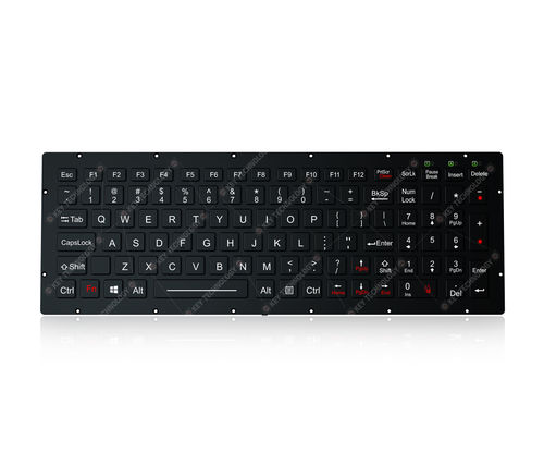 Clavier encastrable - K-TEK-M334KP-FN-BL-AC-DWP - Key Technology China Limited - à touches mécaniques / 101 touches / avec touche Fn