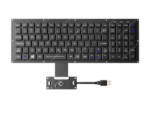 Clavier encastrable - K-TEK-M340KP-FN-BL-FC-KC-ML - Key Technology China Limited - à touches mécaniques / 102 touches / avec touche Fn