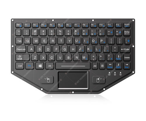 Clavier encastrable - K-TEK-M232TP-FN-BL-ANA-151B - Key Technology China Limited - à touches mécaniques / 2 touches de souris / 80 touches