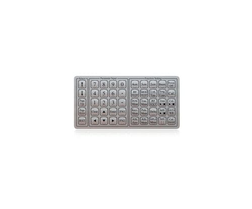Clavier numérique 50 touches - K-TEK-D85KP-50-ML - Key Technology China Limited - encastrable / à membrane / en polymère