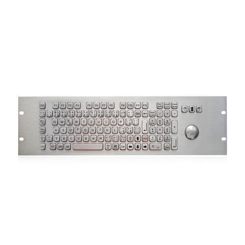 Clavier encastrable - K-TEK-A19U-OTB-KP-FN-DWP - Key Technology China Limited - à touches mécaniques / 3 touches de souris / avec touche Fn