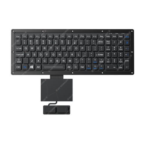 Clavier encastrable - K-TEK-M315KP-FN-BL-FC-KC-EP+TP85-DML+2K - Key Technology China Limited - à touches mécaniques / 2 touches de souris / 102 touches