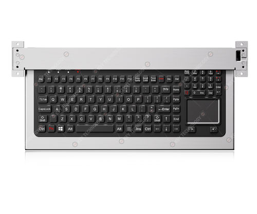 Clavier encastrable - K-TEK-M400TP-KP-FN-BL-SDT-SS - Key Technology China Limited - à touches mécaniques / 2 touches de souris / 110 touches