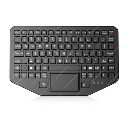 Clavier encastrable - K-TEK-M284TP-FN-BL-ML - Key Technology China Limited - à touches mécaniques / avec touche Fn / 2 touches de souris