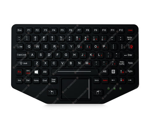 Clavier encastrable - K-TEK-M275TP-FN-BL-NV-EMC-151B-V01 - Key Technology China Limited - à touches mécaniques / 2 touches de souris / 89 touches