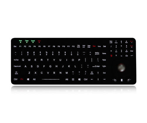 Clavier encastrable - K-TEK-M366-OTB-KP-FN-BL-OEM - Key Technology China Limited - à touches mécaniques / avec touche Fn / 3 touches de souris