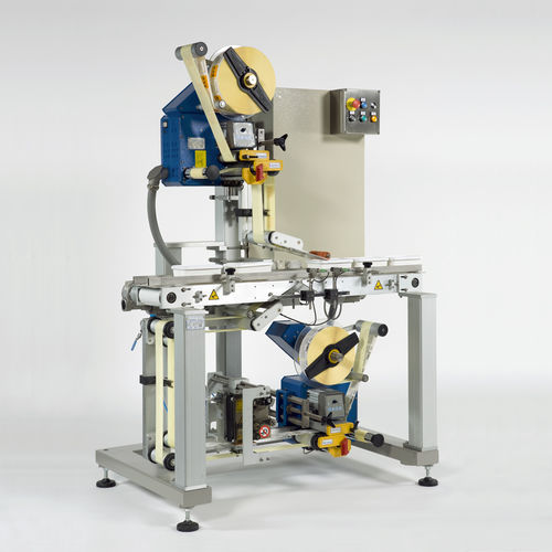 Machine d'étiquetage entièrement automatique - System 4 - Etipack - pour bouteilles / pour produits chimiques / pour caisses