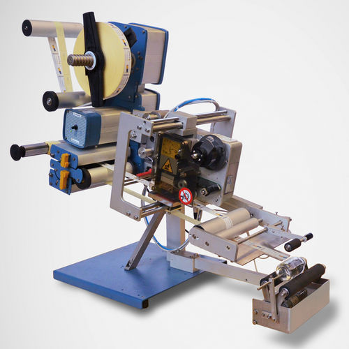 Applicateur d'étiquettes semi-automatique - STARTER - Etipack - pour bouteilles / pour caisses / pour l'industrie agroalimentaire