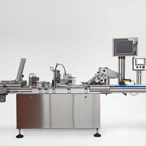 Machine d'étiquetage automatique - SYSTEM 9 PHARMA - Etipack - de cartons / pour caisses / pour l'industrie pharmaceutique
