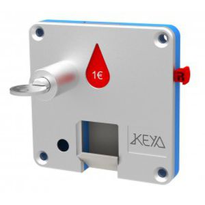 Serrure à clé - KEYA - à monnayeur