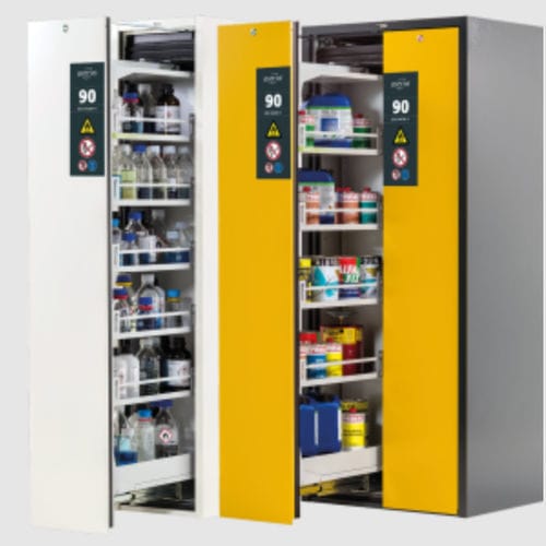 Armoire de stockage - V-MOVE-90 - asecos GmbH - de sécurité / au sol / à tiroir