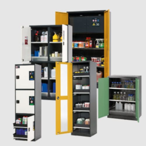 Armoire de stockage - C series - asecos GmbH - de sécurité / au sol / à double porte