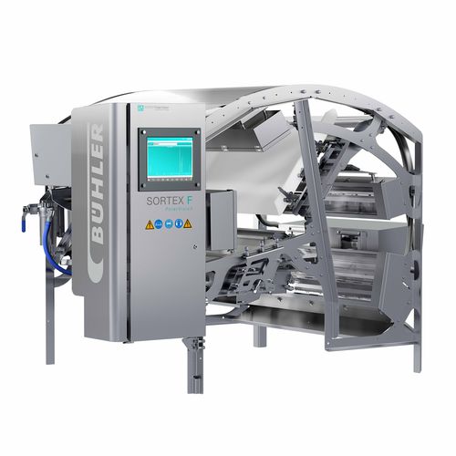 Trieuse industrielle - SORTEX F PolarVision™ - Bühler Group - pour l'industrie agroalimentaire / par couleurs / optique