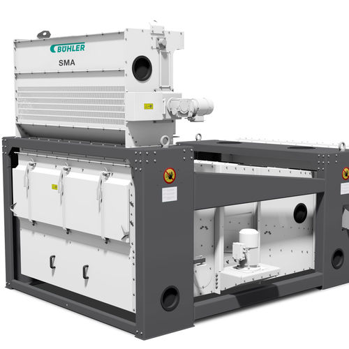 Crible de blé - SMA series - Bühler Group - stationnaire / pour produits en vrac / à haut débit