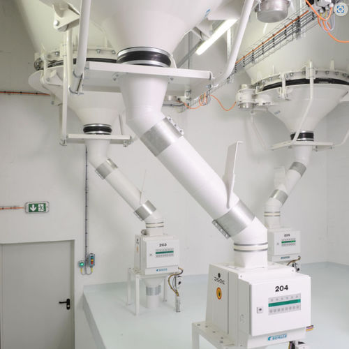 Dispositif de décharge à béton - MFVH series - Bühler Group - pour bâtiment / de silo / pour produits en vrac