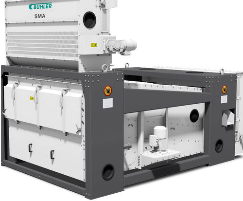 Crible à criblage sec - LACB SMA - Bühler Group - pour environnements sévères / pour l'industrie agroalimentaire / agricole