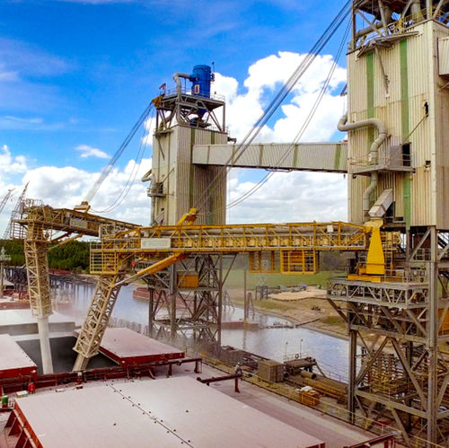 Chargeur de navires pour produits en vrac - Bühler Group