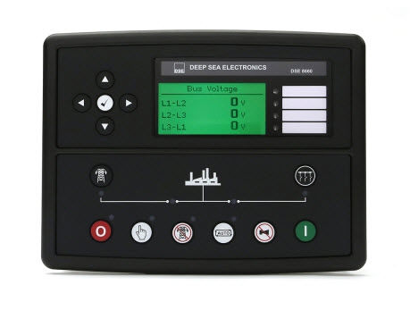 Panneau de contrôle pour groupe électrogène - DSE8660 - DES - automatique