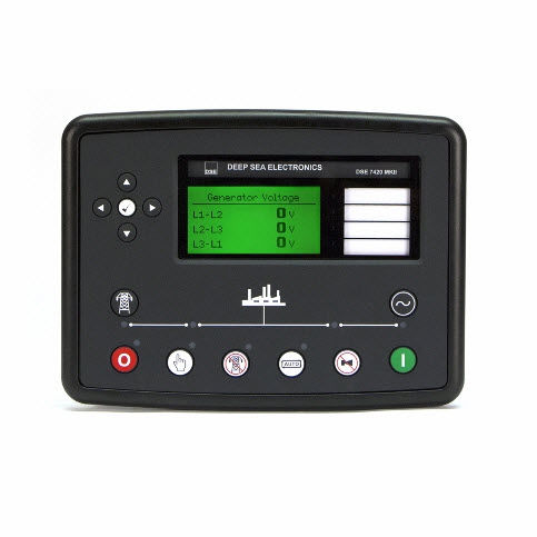 Panneau de contrôle pour groupe électrogène - DSE7420 MKII - DES - automatique
