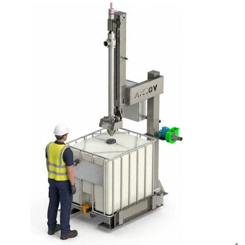 Remplisseuse semi-automatique - LSC - AiCROV - IBC / pour liquide visqueux / de liquide non moussant
