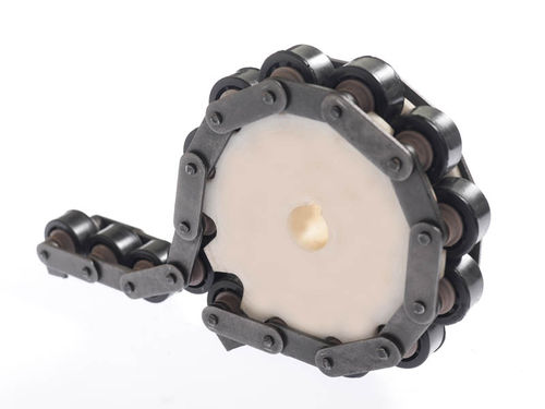 Chaîne de convoyage en polyamide - 808 RUL series  - Cagrı Industry Inc.- Alhan - à rouleaux