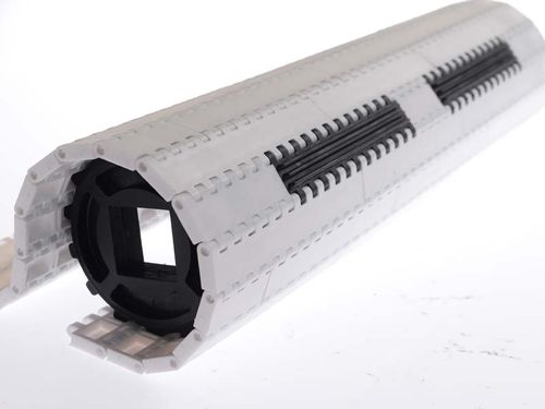Bande de convoyeur en plastique - 947 - Cagrı Industry Inc.- Alhan - industrielle / pour l'industrie agroalimentaire / blanche