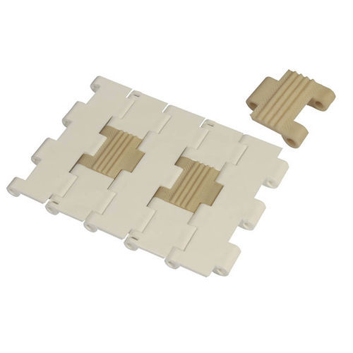 Bande de convoyeur lisse - 833 series  - Cagrı Industry Inc.- Alhan - modulaire / en POM / en polypropylène