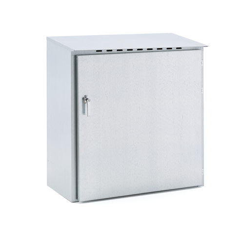 Armoire de stockage - 755232 - AJ Produkter - au sol / à porte / en tôle d'acier