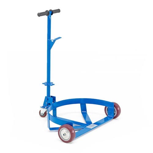 Chariot de manutention - 30132 - AJ Produkter - en acier / porte fût