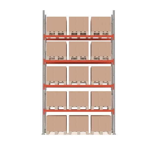 Rayonnage pour entrepôt de stockage - 23715 - AJ Produkter - de manutention / réglable / à palettes