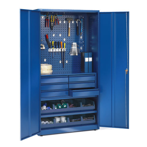 Armoire de stockage - 22110 - AJ Produkter - au sol / à 6 tiroirs / à étagères