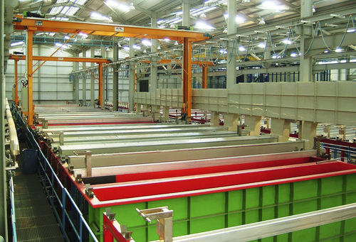 Installation d'anodisation automatique - SAT S.p.A. (Surface Aluminium Technologies)