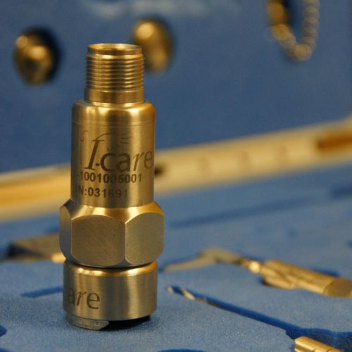 Accéléromètre triaxial - IC-100 - I-care Group - à lames vibrantes / étanche / ATEX