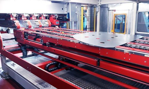 Empileur d'empilage - Fagor Arrasate S.Coop. - pour pièces / de courroie / pour laser