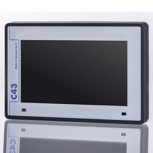 Automate programmable sur réseau Ethernet - C43-XS - TCI - avec HMI à écran tactile intégrée