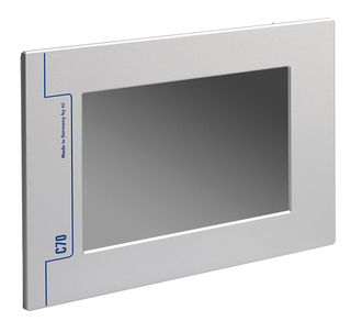 Automate programmable pour montage sur panneau - C70-XS - TCI - sur réseau Ethernet / pour bus de terrain / avec HMI à écran tactile intégrée