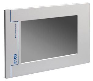 Automate programmable pour montage sur panneau - C100-XS - TCI - sur réseau Ethernet / pour bus de terrain / avec HMI à écran tactile intégrée