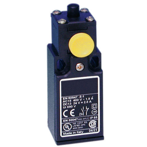 Bouton poussoir à ressort - FINCOR - Alfa Electric - standard / de commande / pour détection d'ouverture de porte