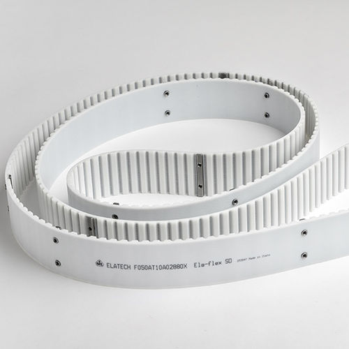 Courroie de transmission crantée - EFT series - Elatech S.r.l. - dentée / en polyuréthane / de positionnement