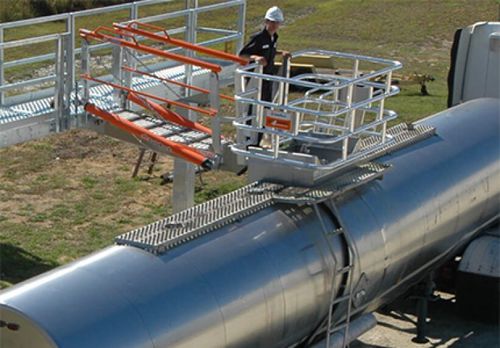 Plateforme de chargement - Safe Rack - pour camion / avec garde-corps de sécurité