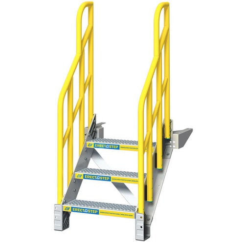 Escalier droit - ERECTASTEP - Safe Rack - métallique / barreaudé