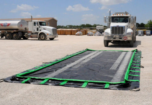 Barrage anti-fuite flexible - Rapid Rise Spill - Safe Rack - resistant au passage de véhicule