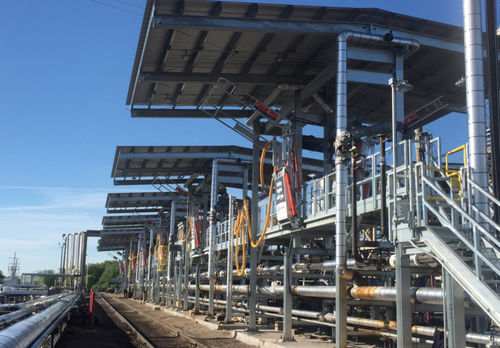 Plateforme de chargement - Safe Rack - pour véhicule ferroviaire