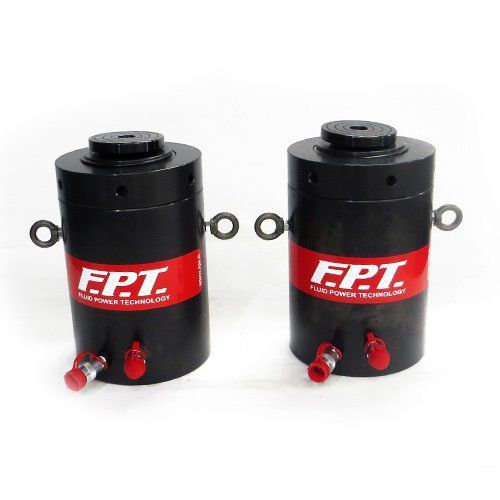 Vérin avec écrou de blocage - CRI GS TA - FPT Fluid Power Technology - hydraulique / double effet / pour applications de levage
